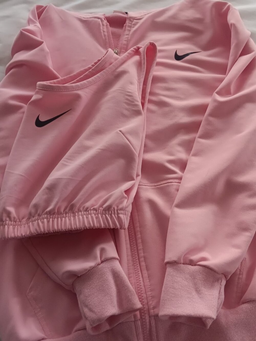 Nike zip up and tank